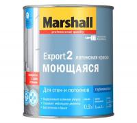 Распродажа Краска MARSHALL Export 2 интерьерная BC глубокоматовая 0,9 л (нов), К2