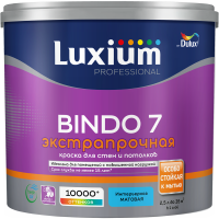 Краска Luxium Professional Bindo 7 матовая Краска Luxium Professional Bindo 7 матовая
